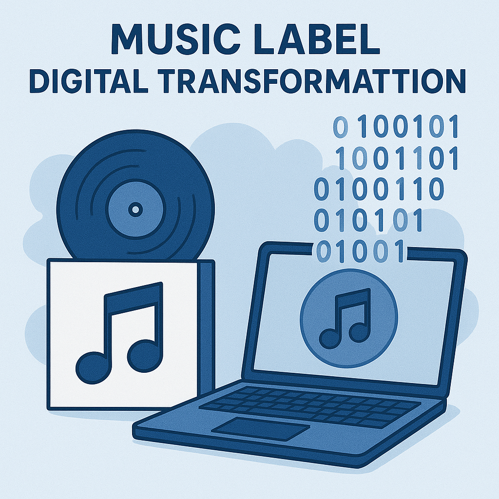 Music Label Digital Transformation